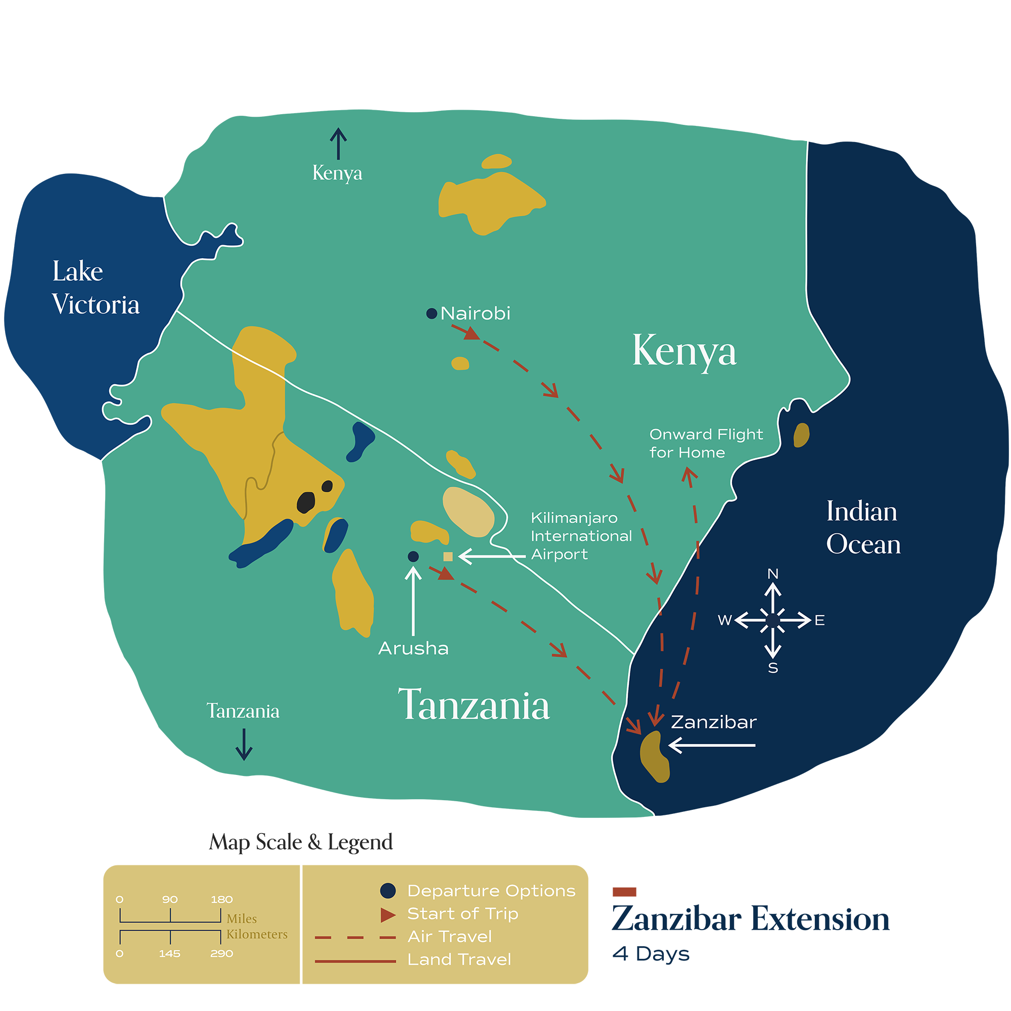 This map visually depicts Metamo's "Zanzibar" extension.